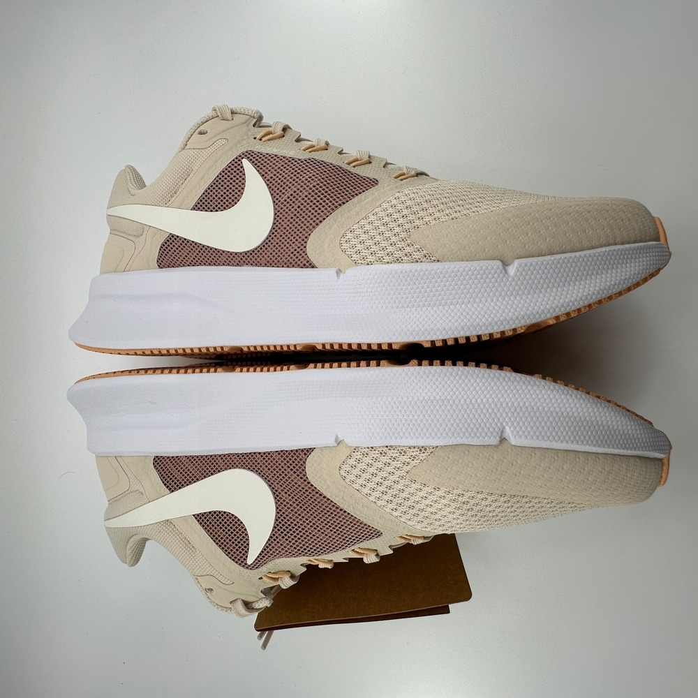 Nike Run Swift 3 Shoes Womens 10 White Sail Orange Chalk Sneakers DR2698 107 NEW - Picture 10 of 12